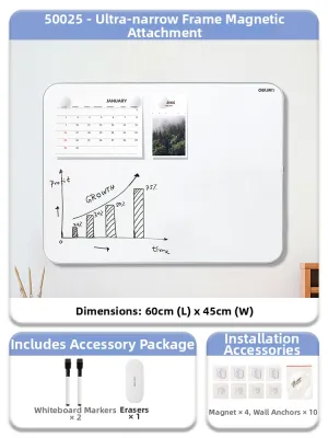 deli | Magnetic Home and Educational Training Whiteboard Erasable