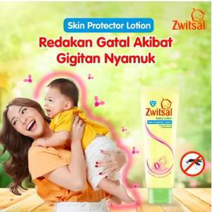 Zwitsal baby SKIN PROTECTOR LOTION citronella oil & chamomile 100ml / Switsal krim 100 ml/Zwitsal lotion anti nyamuk