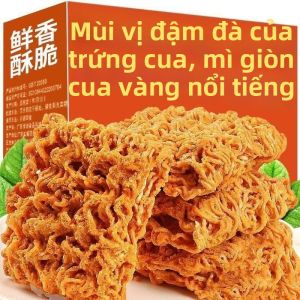 Bánh Snack Giòn Vị Cua Kích Thước Tay