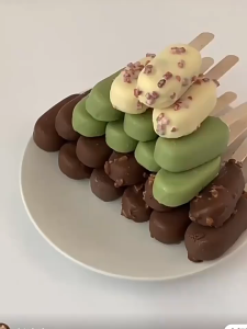 Popsicle Plastic Packaging Bags Food Grade 100pcs Protective Cover Homemade Ice Cream