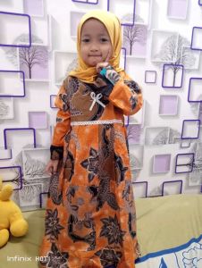 GAMIS ANAK BATIK USIA 3-4 TAHUN UKURAN M