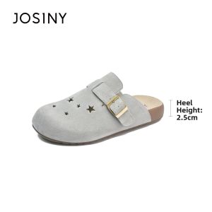 Josiny | Soft Sole Perforated Slip-On Sandals Women