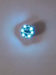 8-Modes Magnetic Control Lamp Magnet Wireless LED Induction Flashing Flow Lights + Button Battery + Magnet DIY Toys Robot Model