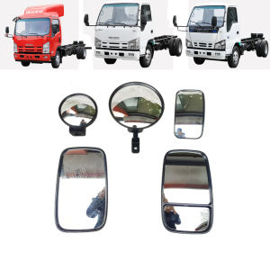 Isuzu Qingling 100p600pkv100kv600 Rearview Mirror Small round Mirror Small Square Glasses Rearview Mirror Original Accessories
