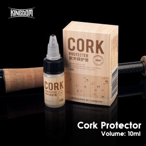 Kingdom Rod Handle Cork Maintenance Paste 10ml Waterproof Anti-corrosion Crack-resistant Transparent Paste For Wood Protector