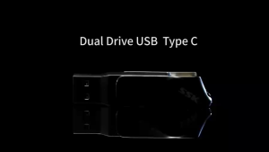 SSK FDU050 USB 3.2 Type C Dual Flash Drive 150MB/s USB Pendrive Multi-Compatible Dual Drive Thumb Drive (64GB-256GB)
