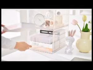 Multifunctional Magnetic Door Storage Box Thickened Plastic Hard Box Detachable Display Box Easy Installation Self Priming Door Shoe Box