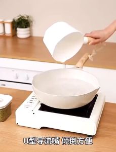 NORDIC WATER DIPPER WITH WOODEN HANDLE TABO WATER SCOOP WATER SCOOPER WATER LADLE