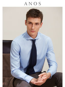 ANOS | Elegant No Iron Pure Cotton Mens Dress Shirt