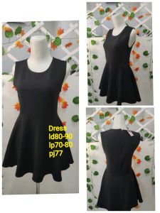 Dress mini hitam