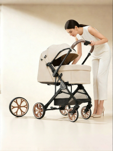 Beeshum | One-click Foldable 2-in-1 Lightweight Stroller