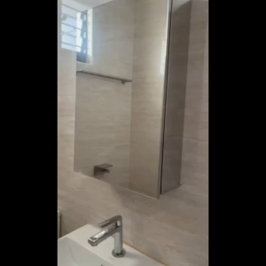 SgPlumbMart Stainless Steel Mirror Cabinet 600x400mm/500x350mm