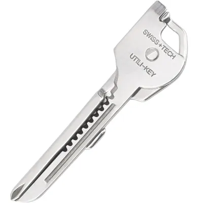 5 in 1 EDC Multi Tool Key Metal Utili-Key Key Chain Pendant Novelty Pocket Cutter Mini Knife Unboxing Knife Screwdriver Keychain