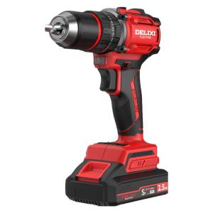 DELIXI Electric | Brushless Lithium-Ion Cordless Drill 13mm