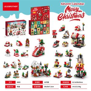 Christmas Gift Creative Christmas Decoration St Z Christmas Tree Building Blocks Music Box Music Box Christmas Toy Decoration