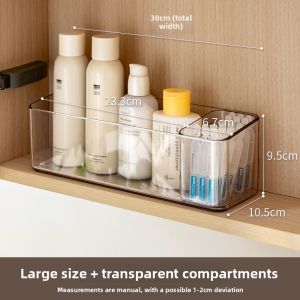 LANJIAOLUO | Wall Mounted Layered Storage Box for Bathroom
