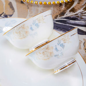 JINGDITAOCI | Stylish Elegant Tableware Set