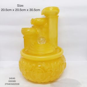 Wealth Pot Water Fengshui Fountain Table Water Indoor Outdoor Table Water Fountain Fengshui