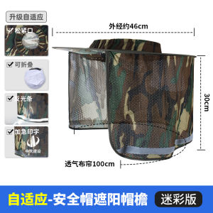 Mũ Bảo Hiểm Chống Nắng Rộng Rãi Thoáng Khí Cho Nam Mùa Hè Làm Việc Ngoài Trời Mũ Bảo Hiểm Lưới Thoáng Khí Chống Nắng