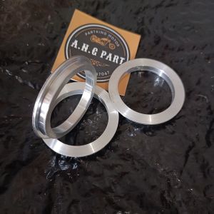 PAKING KNALPOT ASBES GASKET KNALPOT MOTOR RXKING  BAHAN DURALIUM CNC