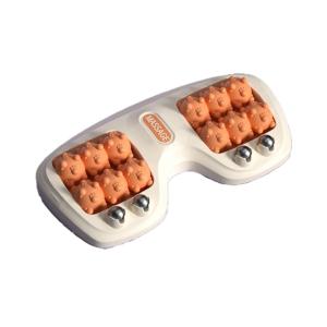 Home Foot Massager Therapy Health Preservation Leg Acupoint Magnetic Bead Four Row Roller for Foot Care