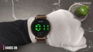 Jam Tangan SKMEI PulseGear Kasual Pria Wanita Stainless Steel Anti Air Original New Digital Touch Watches