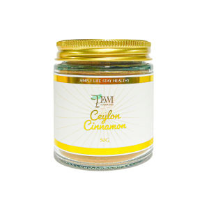 Dewi Superfoods Ceylon Cinnamon Powder Special Grade with Turmeric Natural Health Supplement Drink Powder from Sri Lanka