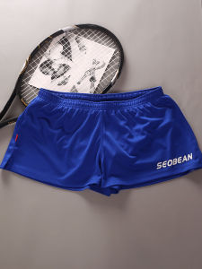 Mens Summer Sports Honeycomb Fabric Breathable Comfortable Double-layered Wearable Home Shorts for Youth