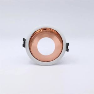 GU10 Spotlight Flush Mount Downlight Round Spotlight Ceiling Light Fixture GU10/G5.3 75mm Reflector Indoor Recessed Down Light