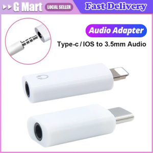 IOS TypeC to 3.5 mm Aux Female jack Audio Adapter Converter Wired Earphone Connector For iPhone15 Samsung Xiaomi Laptop Computer