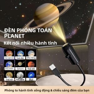 Đèn Trăng Halloween Đèn Chiếu USB Đèn Chiếu Sáng Ngày Lễ Giáng Sinh Có Thể Xoay Được Cho Tường Trần Trang Trí Đèn LED Chiếu Sáng Thiên Hà Sao
