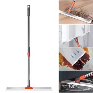 Adjustable Long Handle Window Squeegee Professional Window Cleaning squeegee Window Scraper Cleaning Tool Rubber Window Scrubber