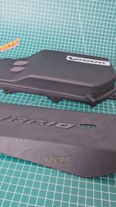 Paket Box Filter Slim plus Cover Tameng Knalpot Honda Vario 125 150 Pelindung Penutup Bok Filter