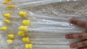 10/20/50Pcs Catheter for pig sow gilt Foam tip AI rod Disposable artificial insemination catheter for pigs