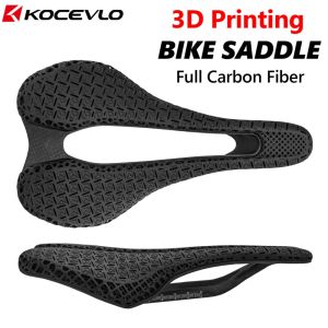 KOCEVLO K10 3D Printed Carbon Bicycle Saddle for XC Road Gravel MTB Off-Road Bike Cycling Parts 250x140MM