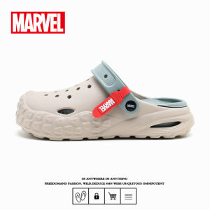 Marvel Mens Outdoor Sports Anti-slip Beach Sandals 2025 Summer Clog Shoes Youth Trendy Flat Footwear Daily Wear Durable