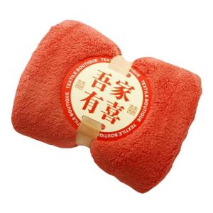 Coralline Fleece Towel Gift Handkerchief Absorbent Non-shedding Birthday Wedding Return Gift Home Fabric Face Towel