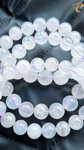 Premium Grade Natural Lavender Moon Quartz Bracelet