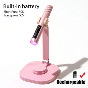 UV LED Nail Lamp Set Dryer Touch Lamp Rechargeable With Stand UV Light Drying Nails Gel Polish Lamps Quick Drying Cure Tools
