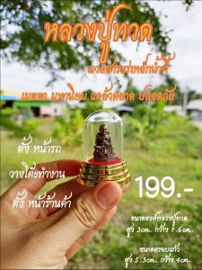 หลวงปู่ทวดแร่เหล็กน้ำพี้ สำหรับตั้งหน้ารถ