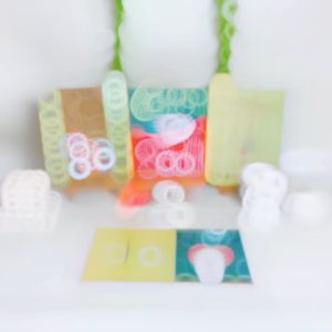 HIASAN DINDING ABSTRAK WALL DECOR PAJANGAN POSTER KAYU HIASAN DINDING BOHO ABSTRAK