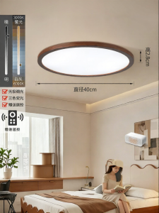 GUJIA | Wooden Retro Modern Minimalist Japanese Style Indoor Light
