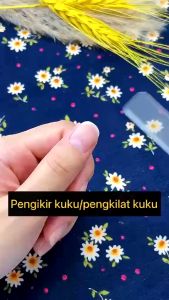 Free Box Kikir Kuku Bening Mengkilap Nano Glass & Buffer Pengikir dan Pengkilap Kuku