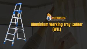 Aluminium Ladder with Working Tray / StepByStep Heavy Duty Tangga Rumah 高级单边家用梯子 7 Steps