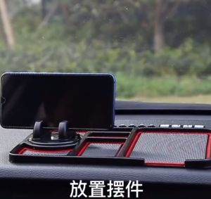 แผ่นยาง วางของหน้ารถ เพื่อ กันลื่นวางโทรศัพท์ แผ่นยางเอนกประสงค์ รถยาบร้อย ไม่ลื่นตก ไม่เกะกะ ไม่อันตราย