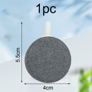 Fish Tank Air Stone Bubble Disc Aquarium Aerator Diffuser Bubble Oxygen Accessory Fits 4mm Air Hose for Aquarium Air Pump Fish