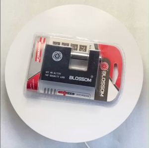 KHOÁ CẦU NGANG BLOSSOM THÉP ĐEN 70MM_4 CHÌA (BL7375)