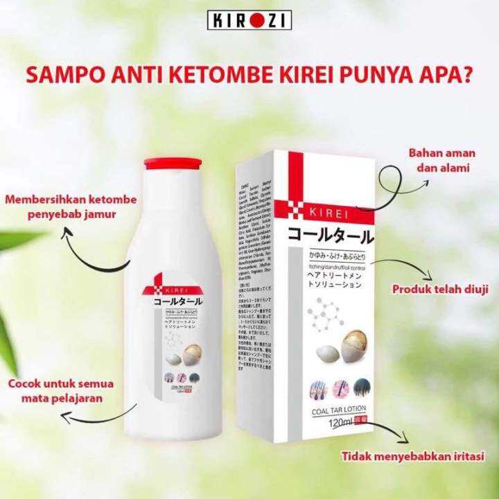 Kirei Shampoo Anti Ketombe Jamur Kirozi Japan Lazada Indonesia