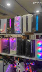 PC RAKITAN CORE I7|RAM 16 GB|VGA 4 GB|SSD 120 GB|HDD 500 GB | LED 24 INCH FULLSET GAMING DESAIN