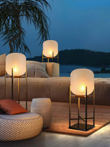 GAOBIGEGE | Outdoor Waterproof Solar Floor Lamp for Garden and Patio Decor